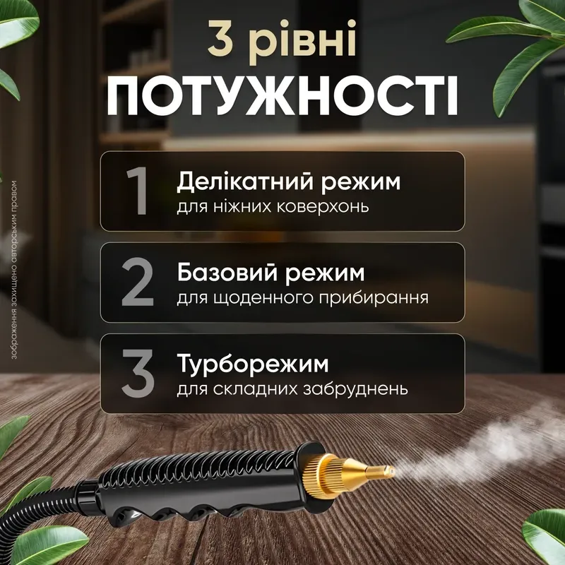 Насадки пароочисника